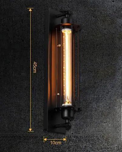 Bo - Candeeiro de Parede para Bar,quarto,sala de Estilo Industrial Vintage