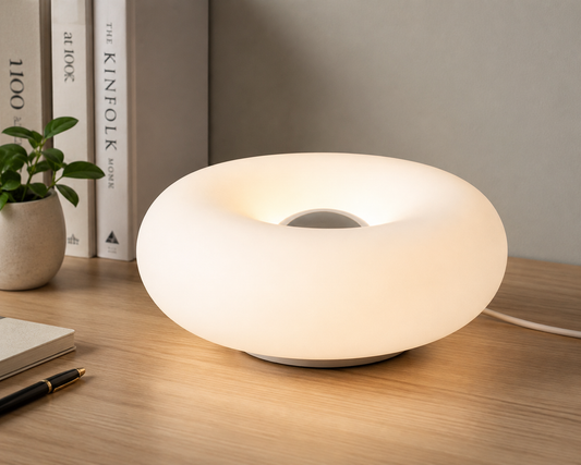 Bauhaus - Abajur de mesa com plug USB