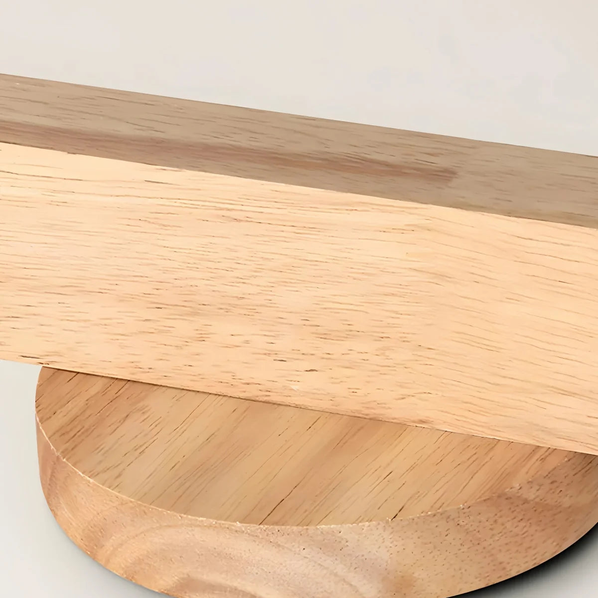 Candeeiro de Teto Zenno em Madeira com Focos LED Orientáveis