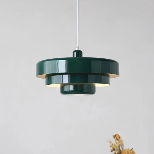 Aksel - Candeeiro suspenso retro cor de laranja,para sala, quarto, cozinha- mobiliário Bauhaus