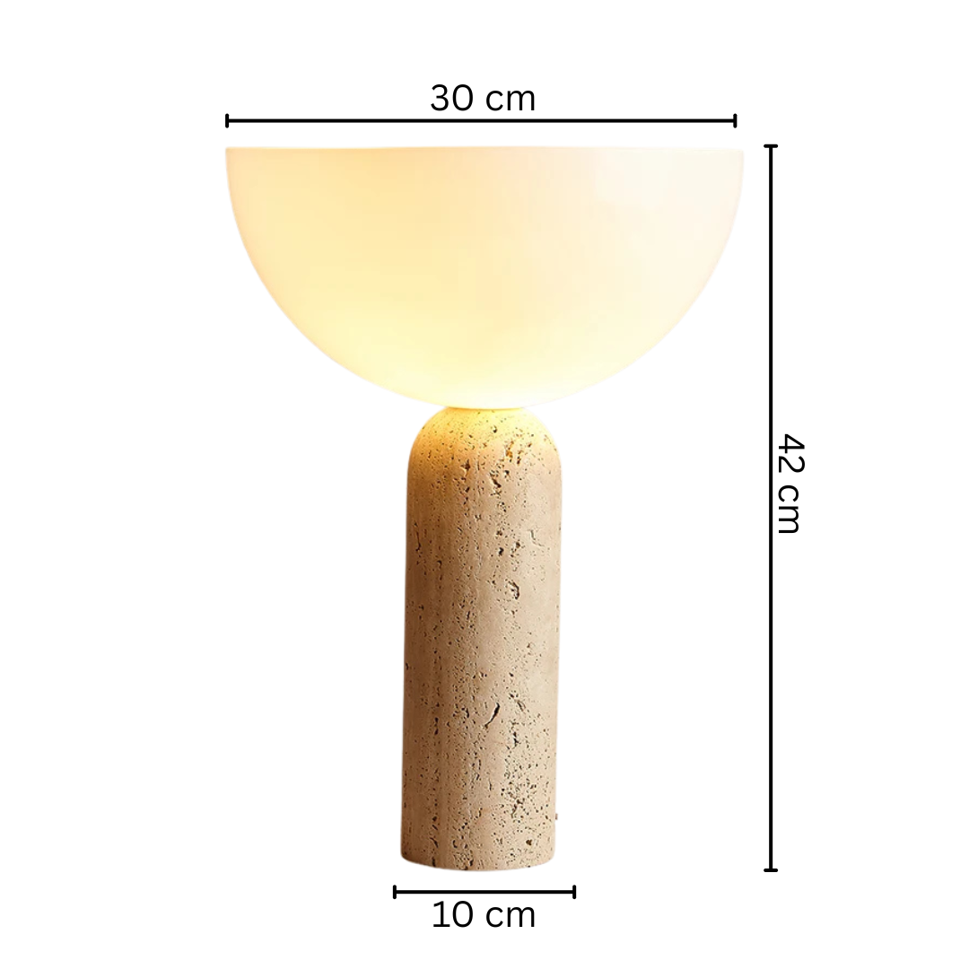 Candeeiro de mesa Jayla para sala e quarto