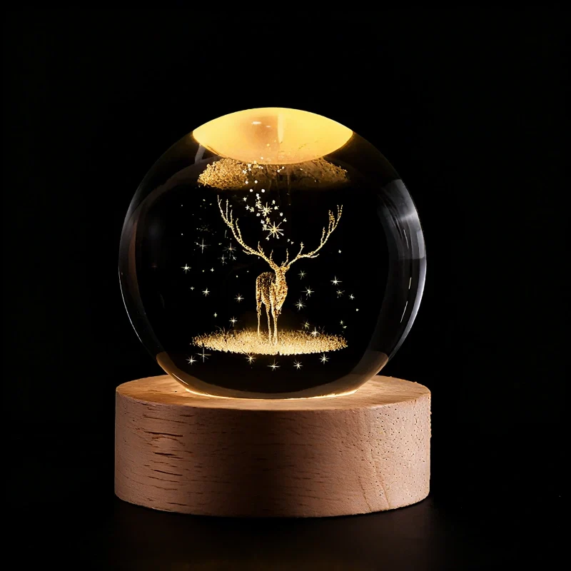 Bola de cristal luminosa