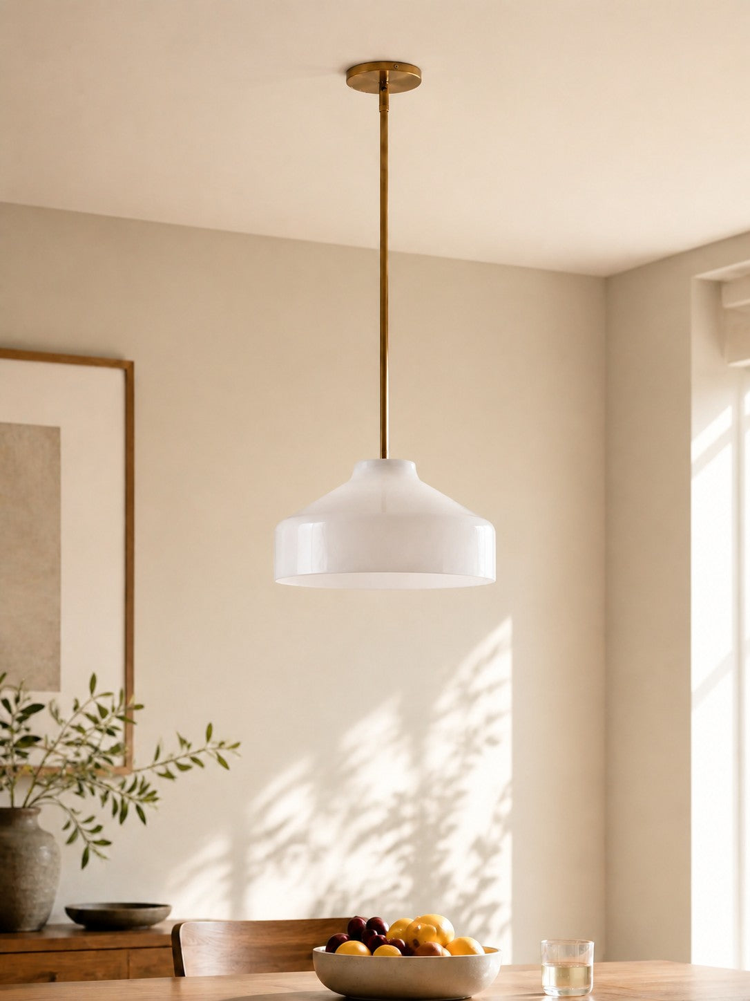 Candeeiro suspenso metálico Hanton Nordic Morandi – luminária minimalista nórdica