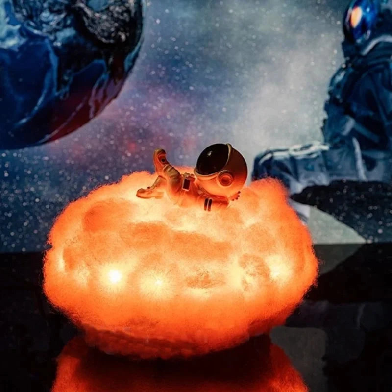 Astronauta Nuvem de Luz