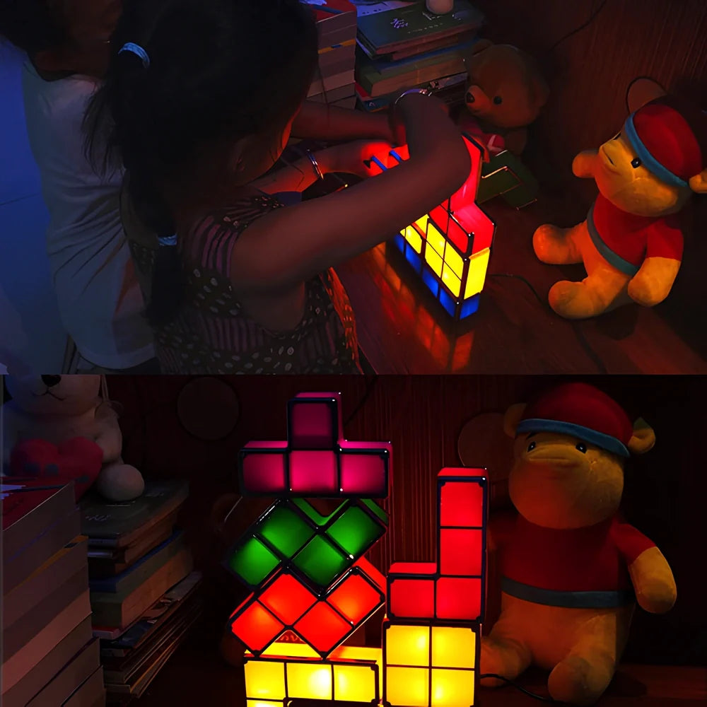 Luz de blocos Tetra