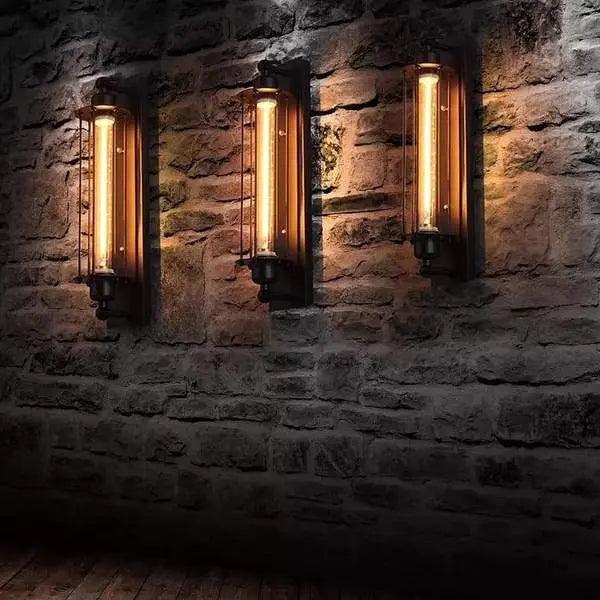 Bo - Candeeiro de Parede para Bar,quarto,sala de Estilo Industrial Vintage