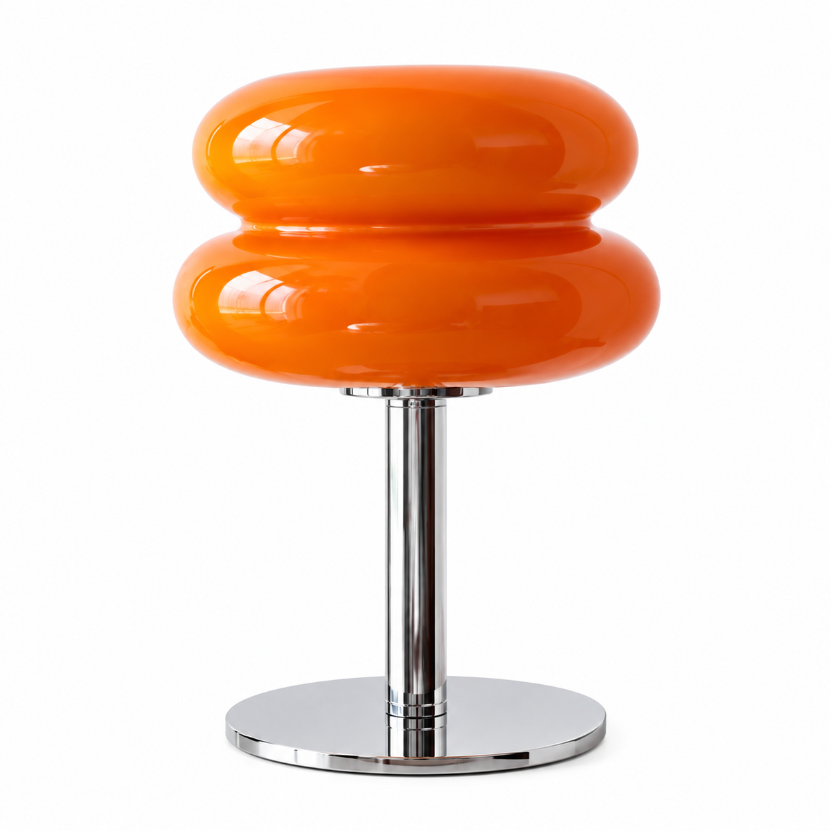 Candeeiro de Mesa Veneza Macaron Moderno Estilo Cogumelo