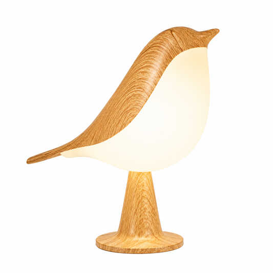 Bird-Luminária LED em formato de pássaro com controle por toque