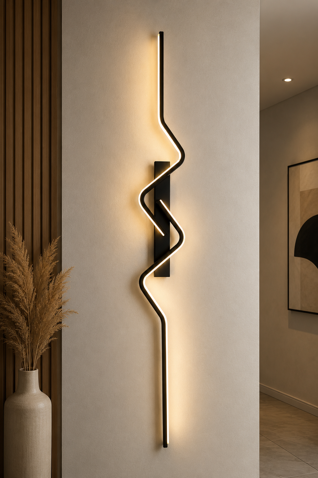 (Lidia) Luminaria de parede moderna LED