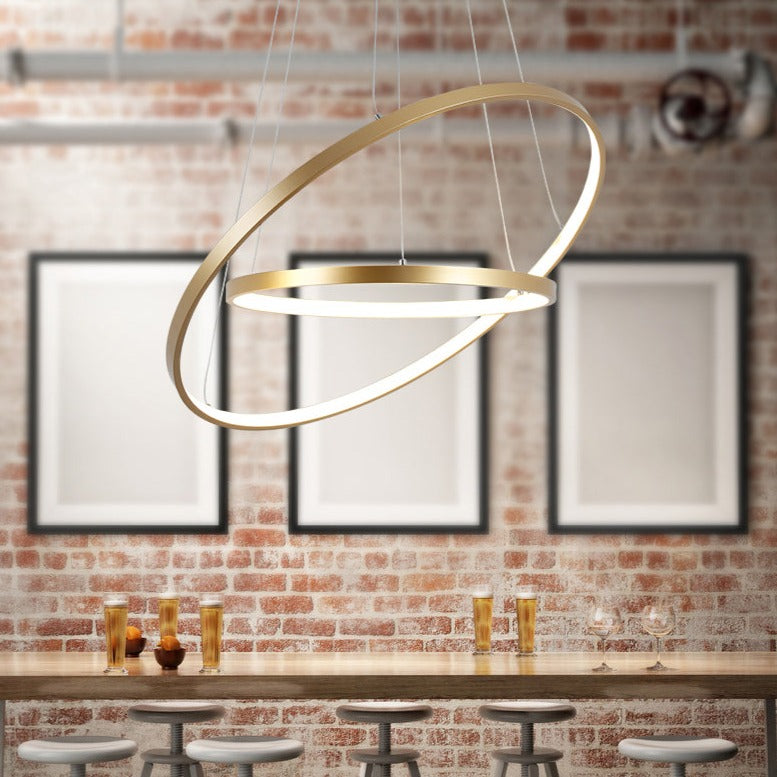 Lustre para teto Halo