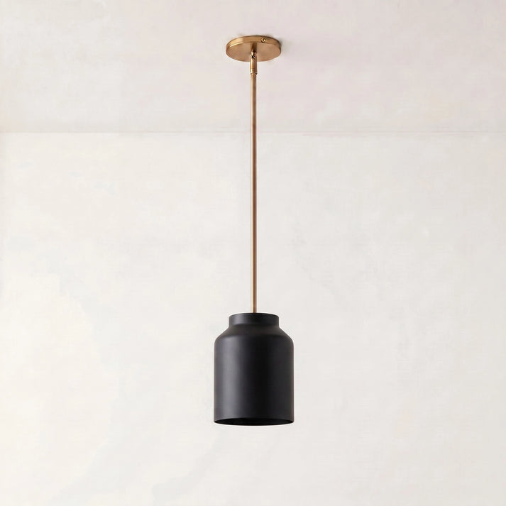 Candeeiro suspenso metálico Hanton Nordic Morandi – luminária minimalista nórdica