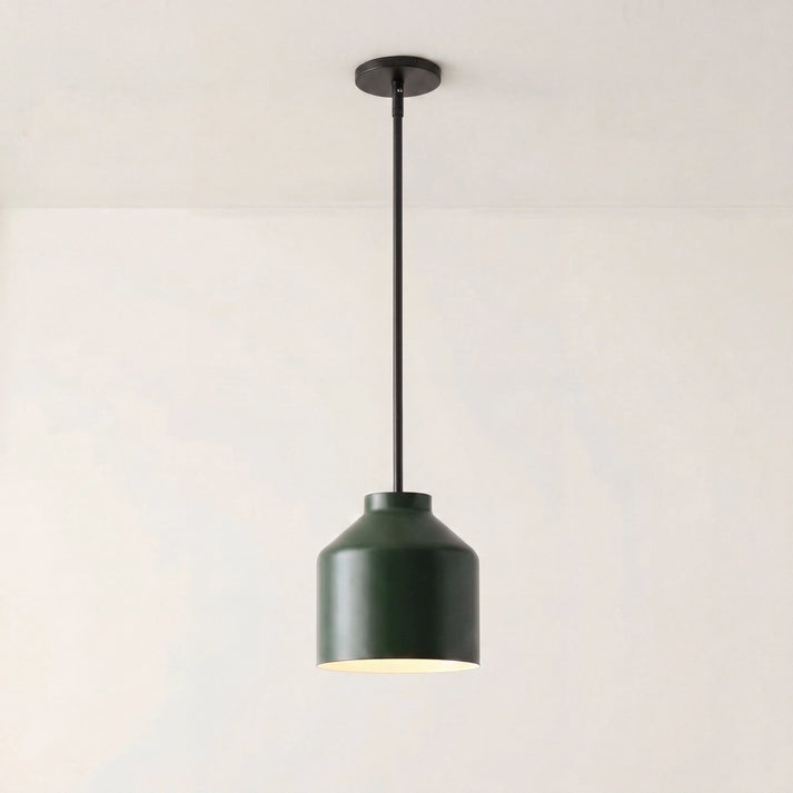 Candeeiro suspenso metálico Hanton Nordic Morandi – luminária minimalista nórdica