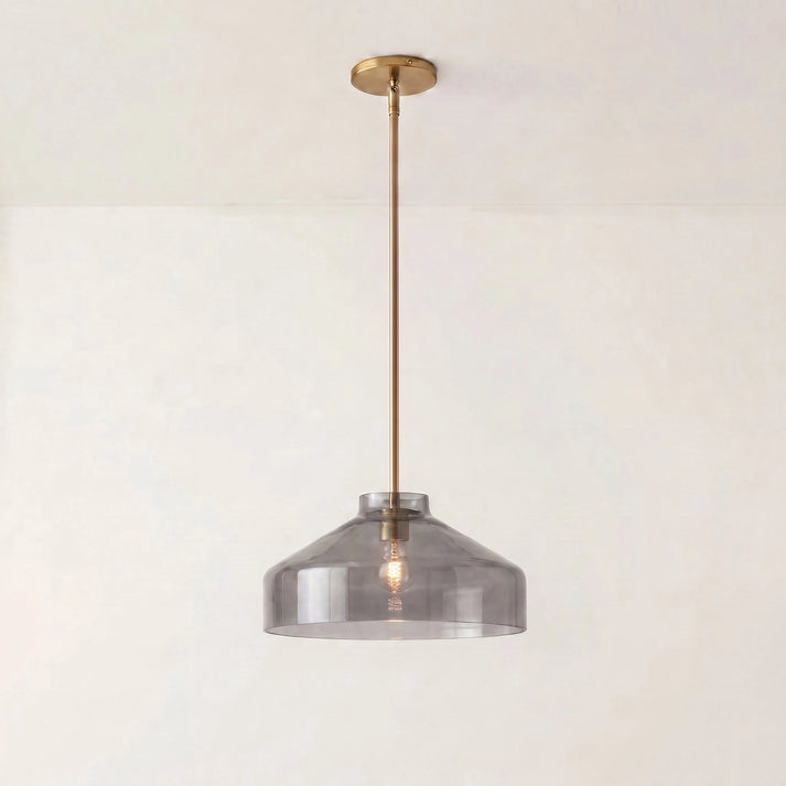 Candeeiro suspenso metálico Hanton Nordic Morandi – luminária minimalista nórdica