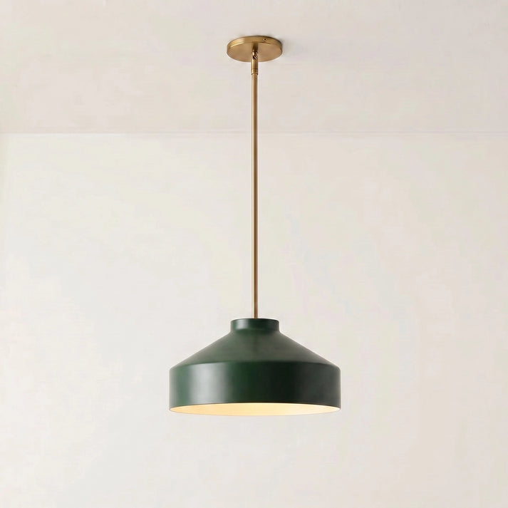 Candeeiro suspenso metálico Hanton Nordic Morandi – luminária minimalista nórdica