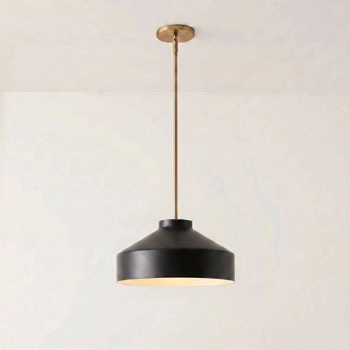 Candeeiro suspenso metálico Hanton Nordic Morandi – luminária minimalista nórdica