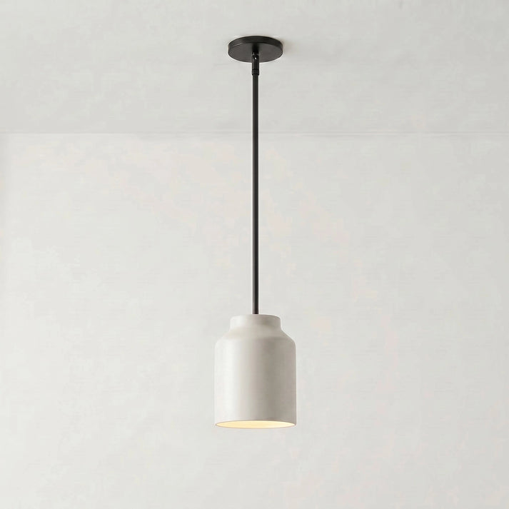 Candeeiro suspenso metálico Hanton Nordic Morandi – luminária minimalista nórdica