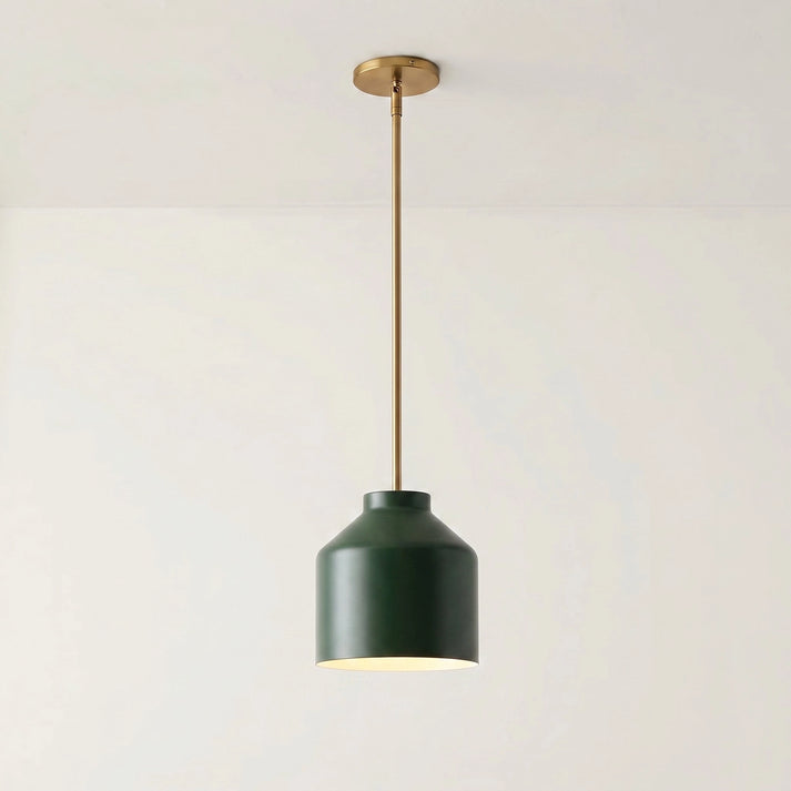 Candeeiro suspenso metálico Hanton Nordic Morandi – luminária minimalista nórdica