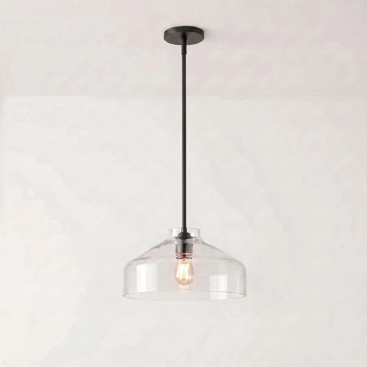Candeeiro suspenso metálico Hanton Nordic Morandi – luminária minimalista nórdica