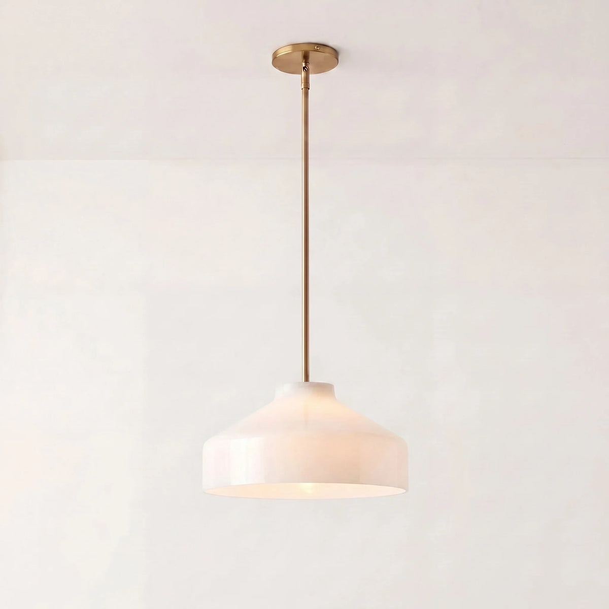 Candeeiro suspenso metálico Hanton Nordic Morandi – luminária minimalista nórdica