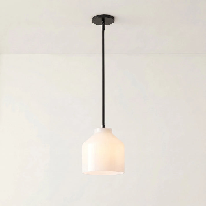 Candeeiro suspenso metálico Hanton Nordic Morandi – luminária minimalista nórdica