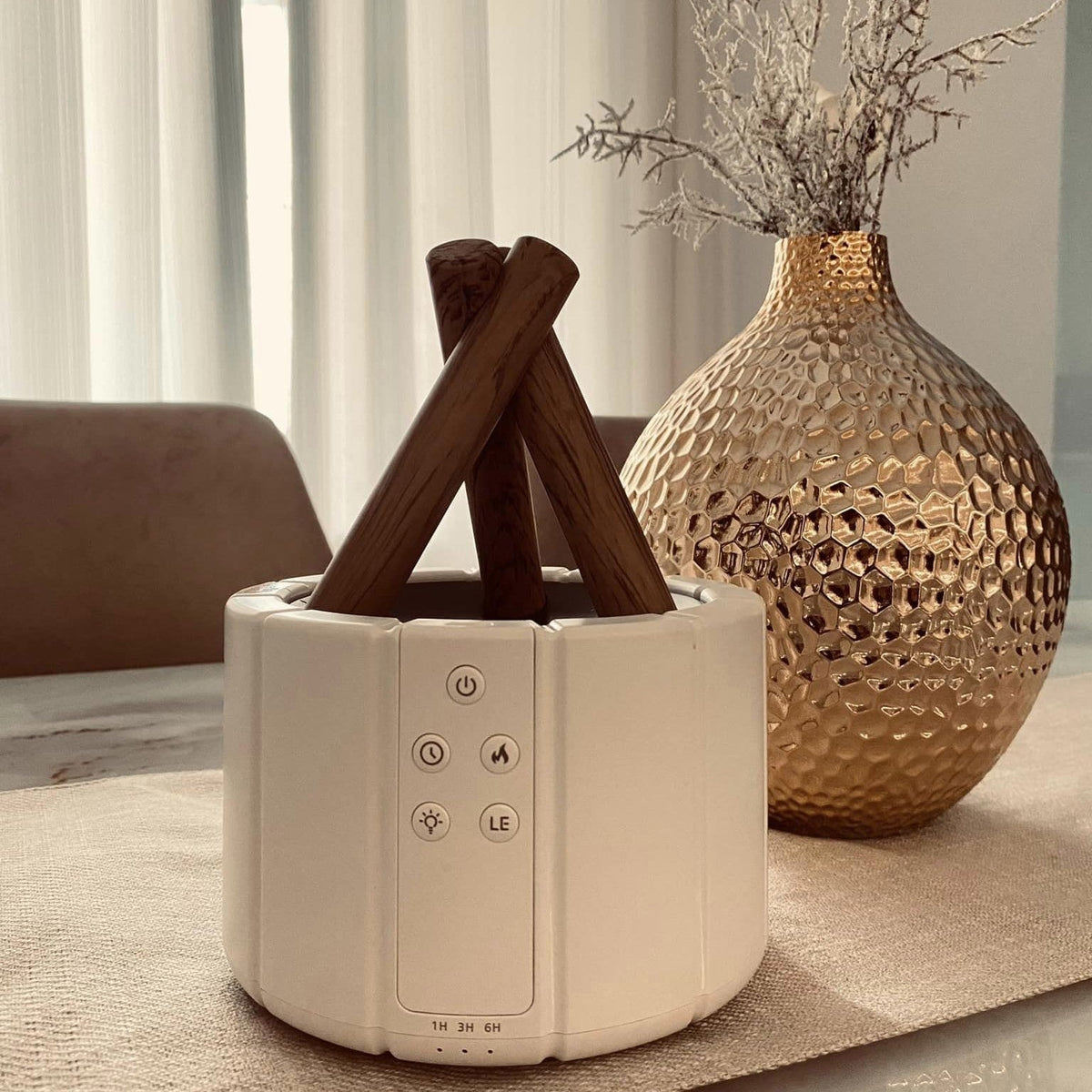 Humidificador de fogueira