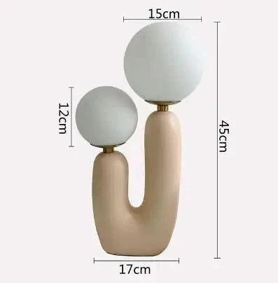 Candeeiro de mesa Yng para sala ou quarto