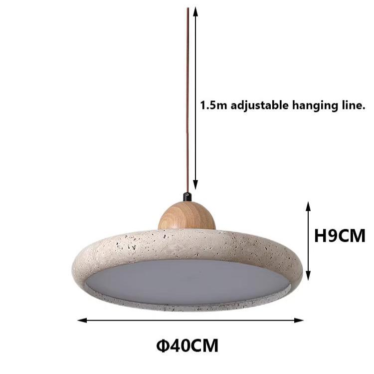 Candeeiro suspenso Blake para sala ou quarto, moderno e minimalista