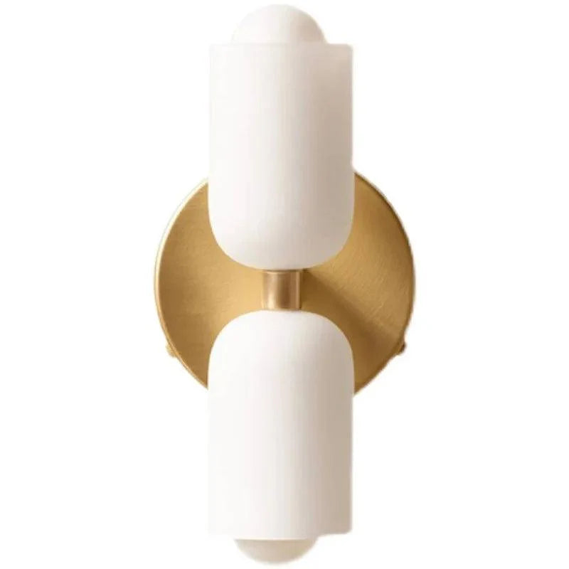 Candeeiro de parede branco mate Creamy Glow