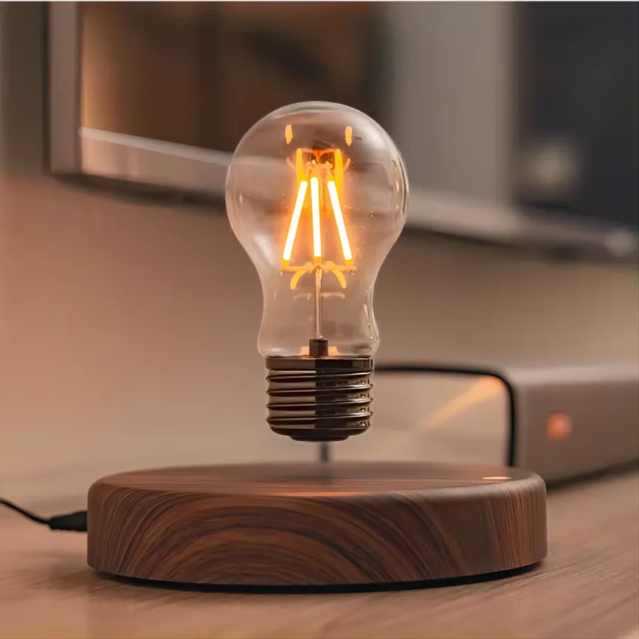 Candeeiro de mesa LED Flutuante Lysa com Levitação Magnética