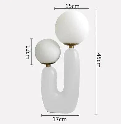Candeeiro de mesa Yng para sala ou quarto