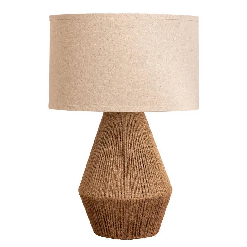 Candeeiro de mesa âmbar para sala e quarto