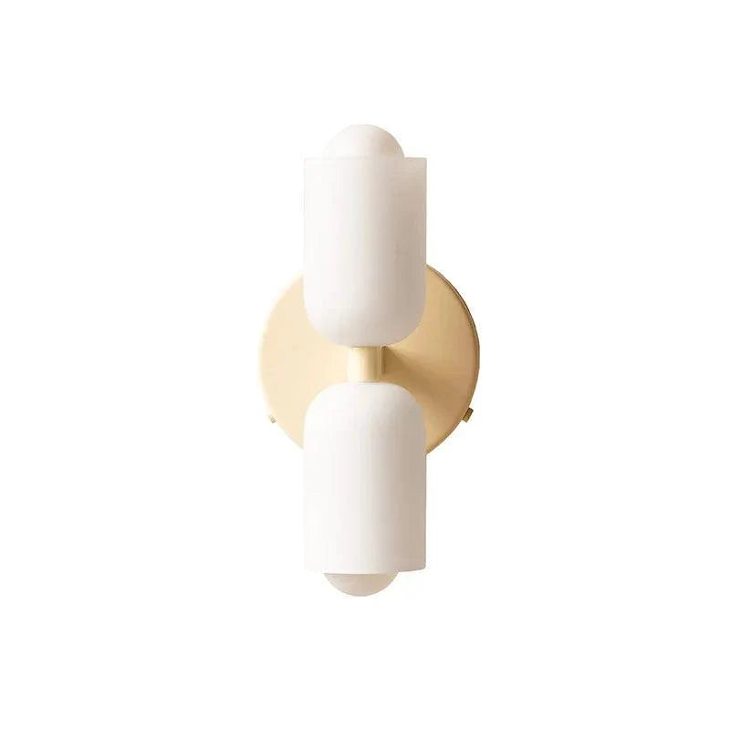 Candeeiro de parede branco mate Creamy Glow