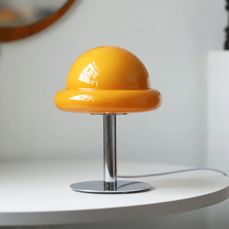 Teodor – Candeeiro de mesa em forma de cogumelo para sala e quarto