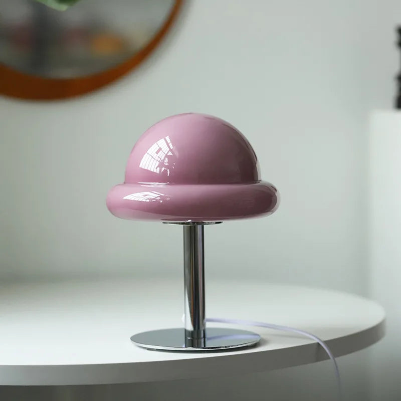 Teodor – Candeeiro de mesa em forma de cogumelo para sala e quarto