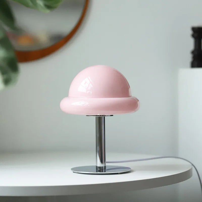 Teodor – Candeeiro de mesa em forma de cogumelo para sala e quarto