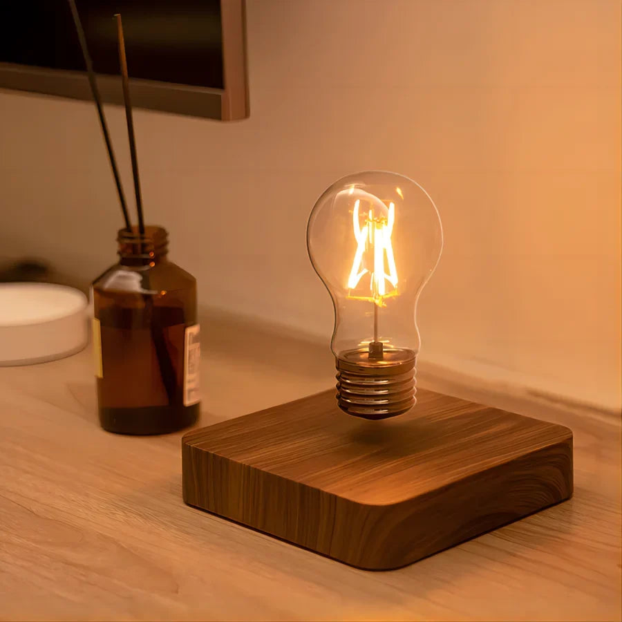 Candeeiro de mesa LED Flutuante Lysa com Levitação Magnética