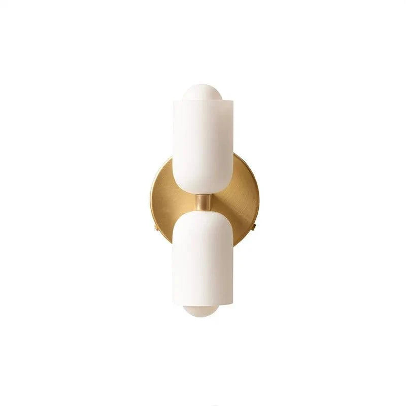 Candeeiro de parede branco mate Creamy Glow