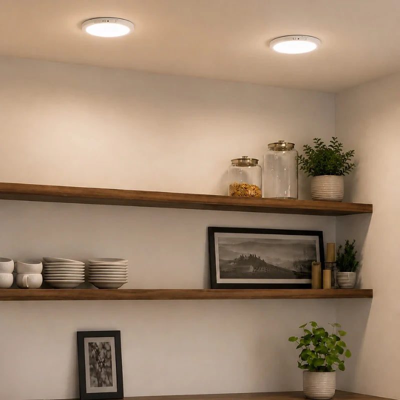 Luz de teto EasyStick™ com sensor de movimento
