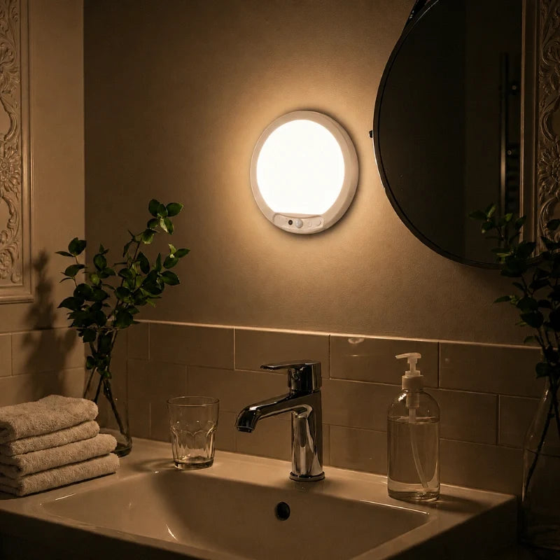 Luz de teto EasyStick™ com sensor de movimento