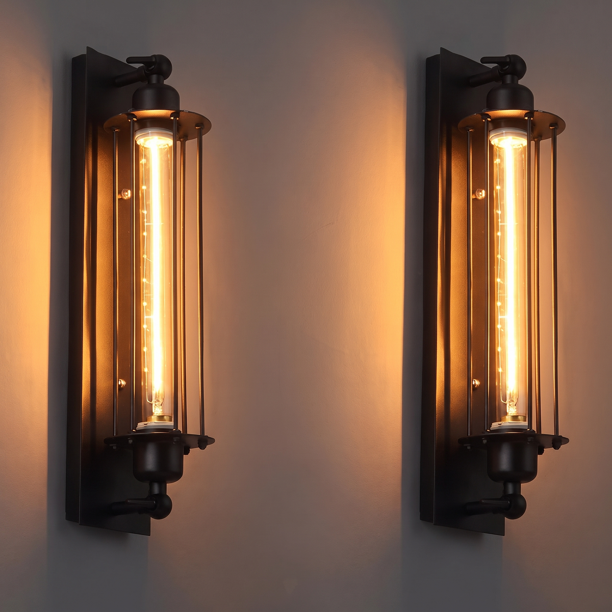 Bo - Candeeiro de Parede para Bar,quarto,sala de Estilo Industrial Vintage
