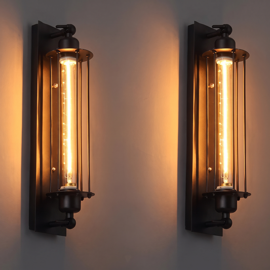 Bo - Candeeiro de Parede para Bar,quarto,sala de Estilo Industrial Vintage