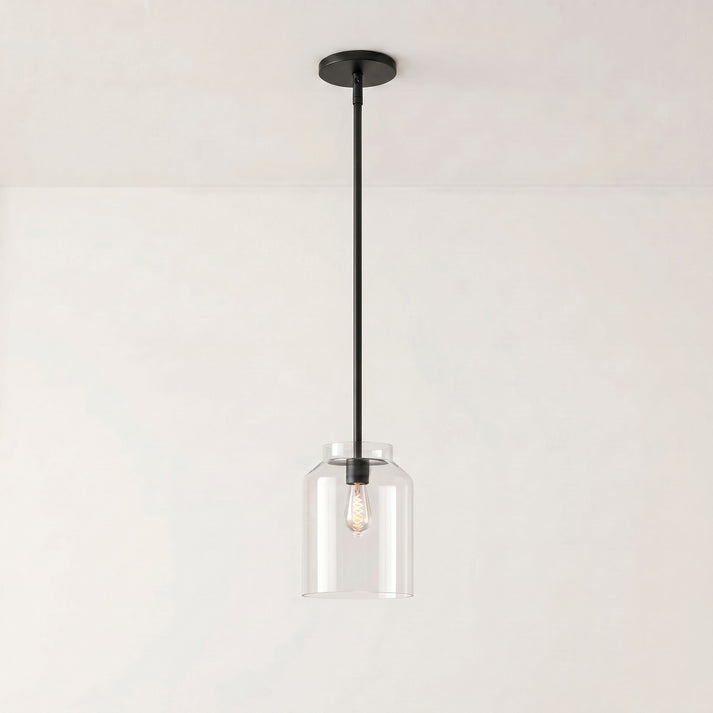 Candeeiro suspenso metálico Hanton Nordic Morandi – luminária minimalista nórdica