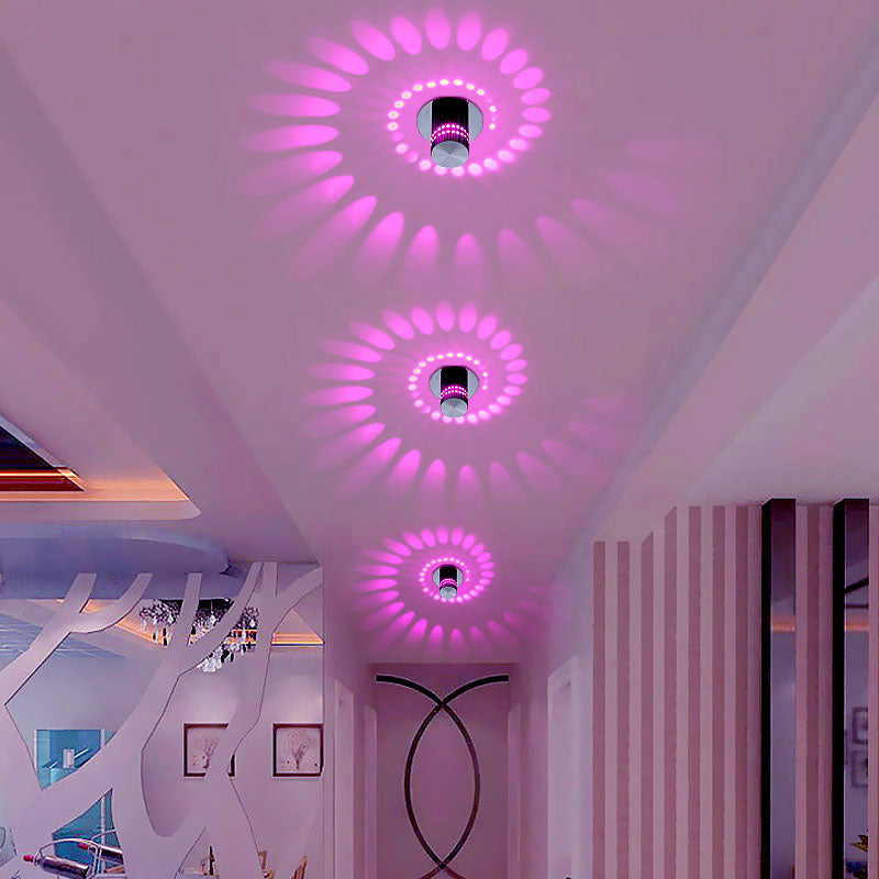 Luz de teto em espiral
